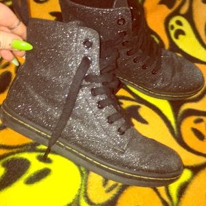 Dr. Marten Glittery Hightop Boots